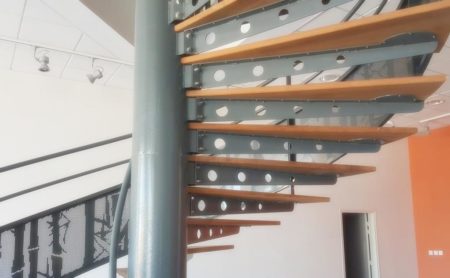 escalier réalisé par metalder